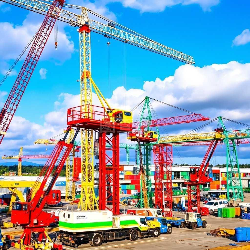 空中平臺起重機、工業設備