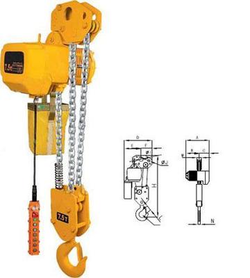 臺州電動環鏈葫蘆廠家直銷 高質量起重設備的專業供應