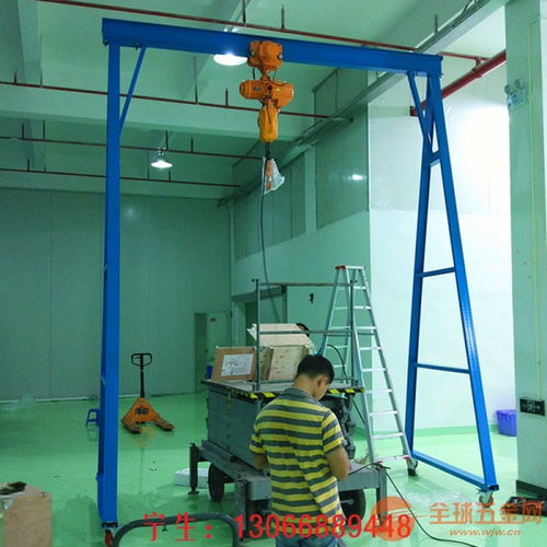 深圳工廠移動起吊3噸電動龍門架定做廠家 專業起重設備解決方案